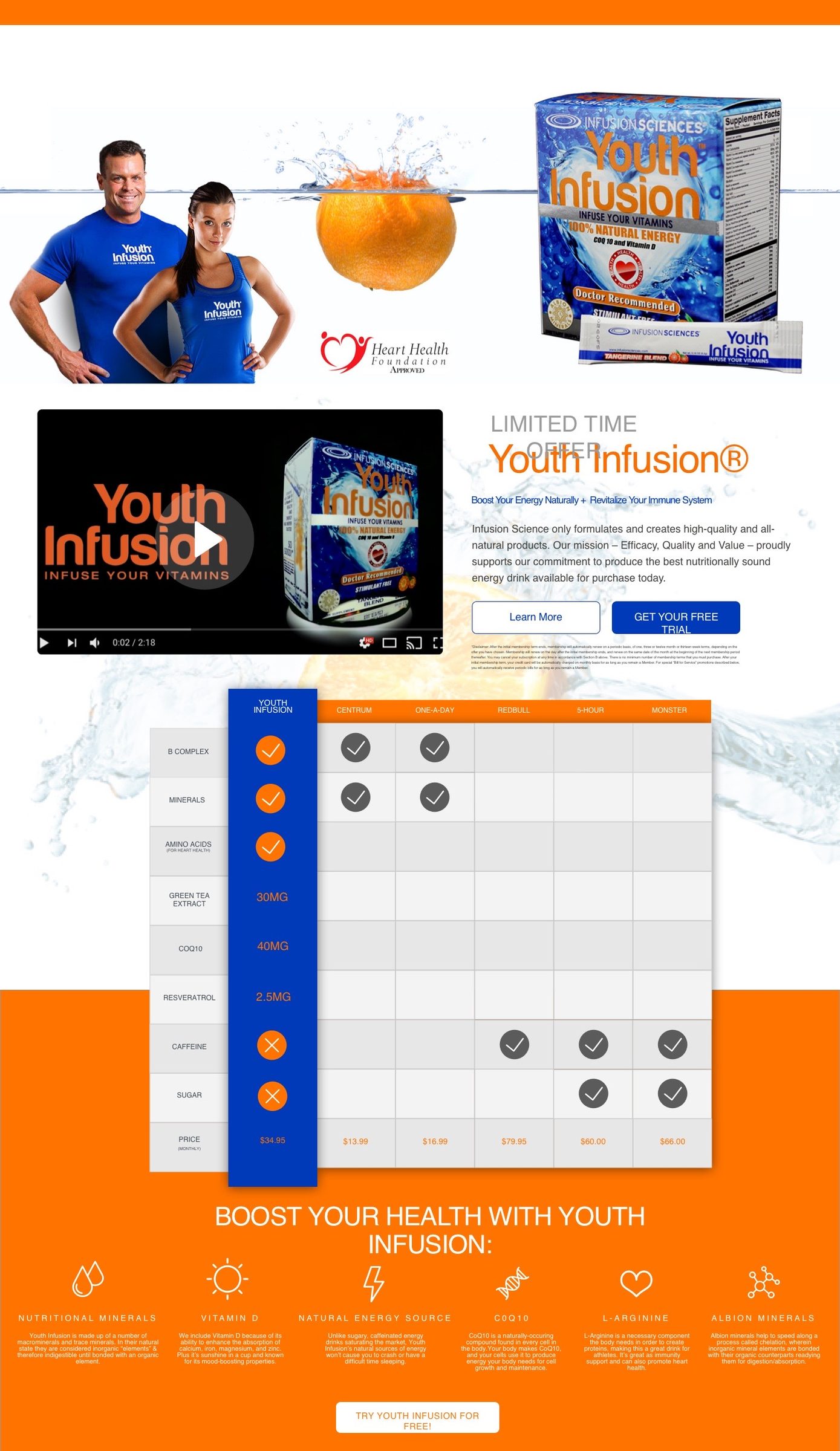 Youthful Landing Page